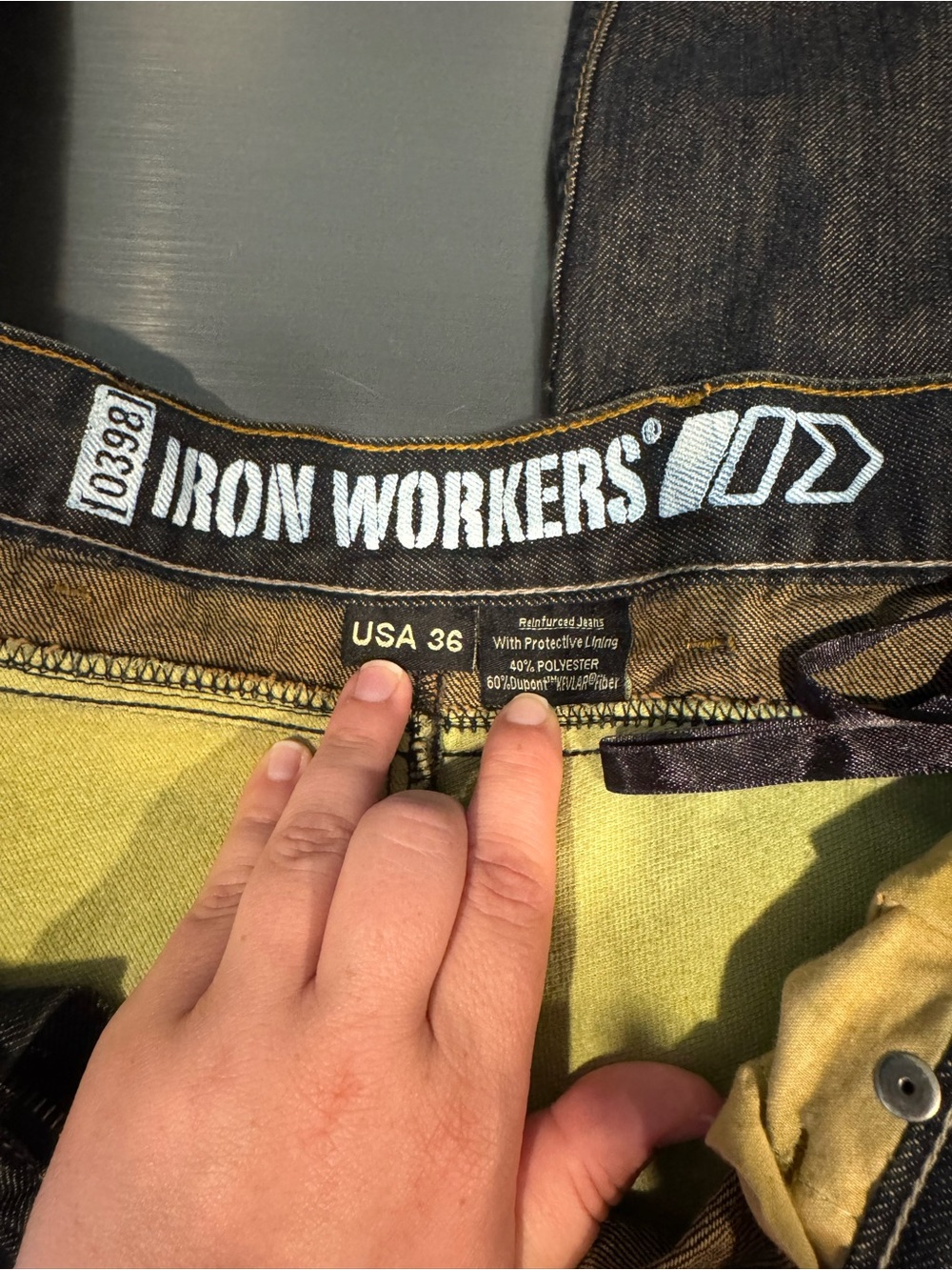 Ironworkers Motorcycle Riding Jeans - Picture 2 of 2